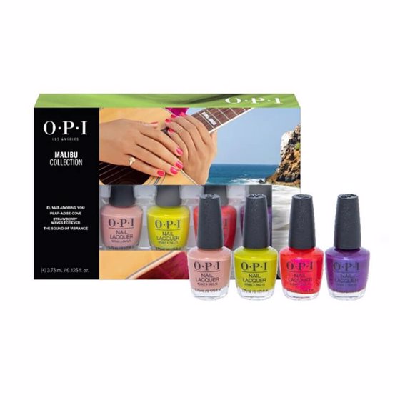OPI Malibu Collection Nail Lacquer Minis - 4 Pack