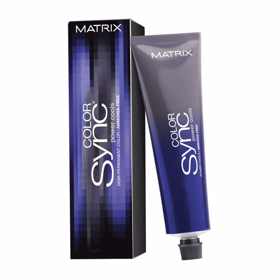 Matrix Color Sync Power Cools Demi-Permanent Hair Colour - 7VA Violet Ash 90ml