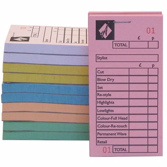 Agenda Salon Concepts Check Pads Pack of 12
