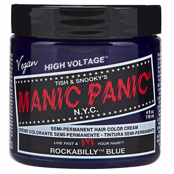 Manic Panic Semi Permanent Hair Colour - Rockabilly Blue 118ml