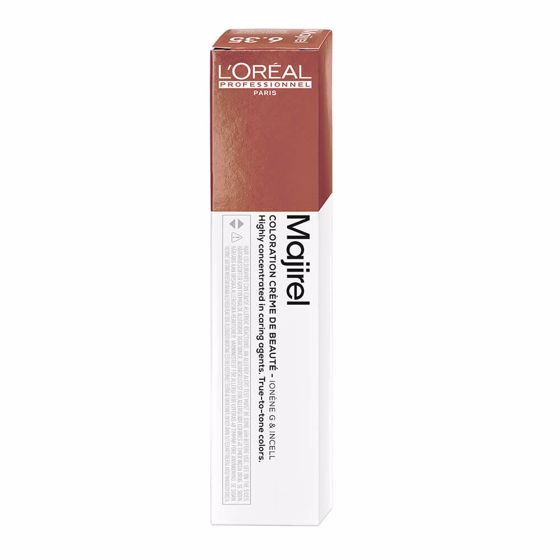 L'Oréal Professionnel Majirel Permanent Hair Colour - 6.53 Dark Mahogany Golden Brown 50ml