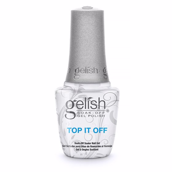 Gelish Soak-Off Gel Polish Top It Off Sealer Gel 15ml