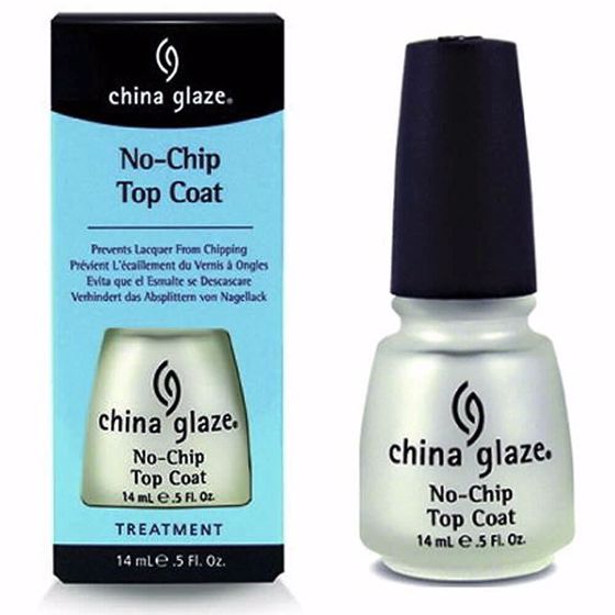 China Glaze No-Chip, Protective Shield Top Coat 14ml