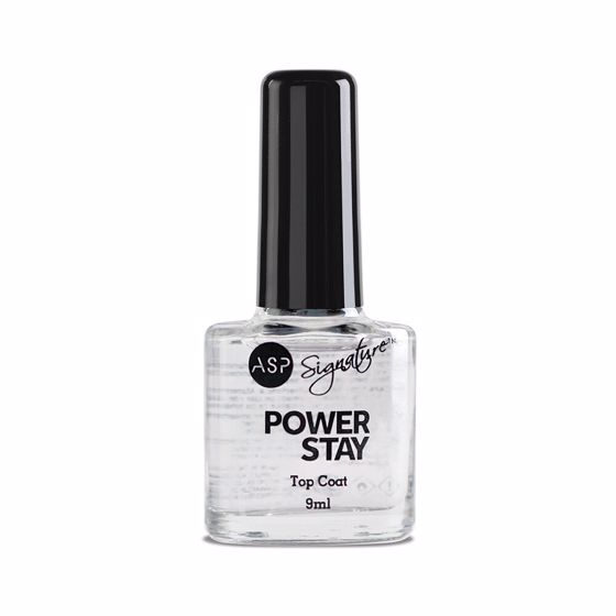 ASP Power Stay Professional Long-lasting & Durable Nail Lacquer Top Coat 9ml