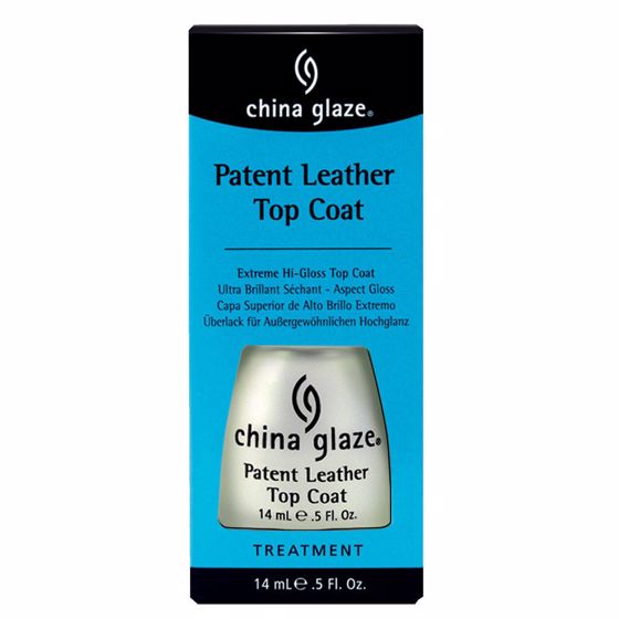 China Glaze Patent Leather Top Coat 14ml