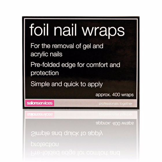 Salon Services Foil Nail Wraps Pack of 400