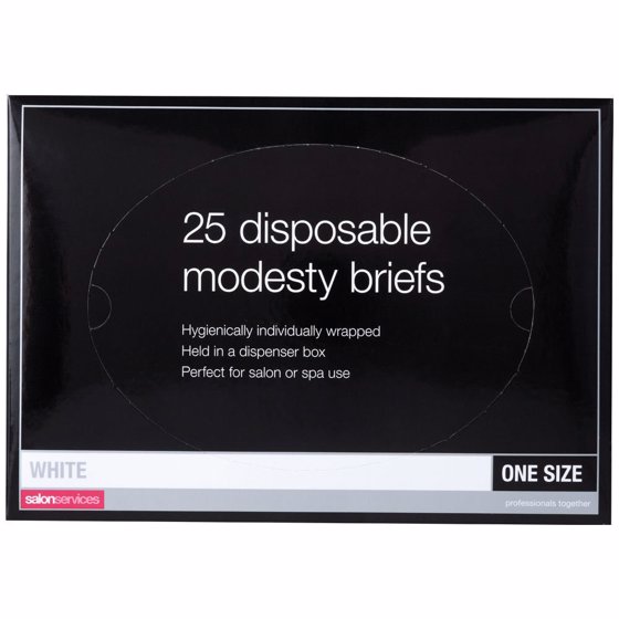 Salon Services Disposable Briefs Pack of 25