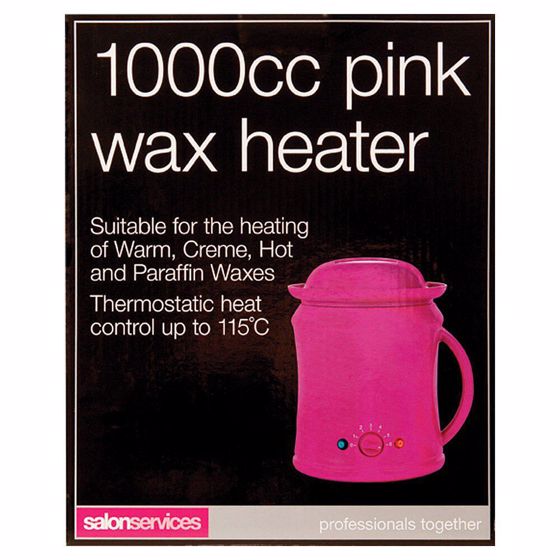 Salon Services Wax Heater Pink 1000cc