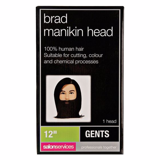 S-PRO Brad Manikin Training Head with Beard 12 Inch