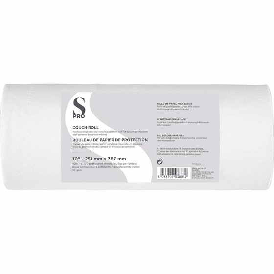 S-PRO Couch Roll White 10 Inch